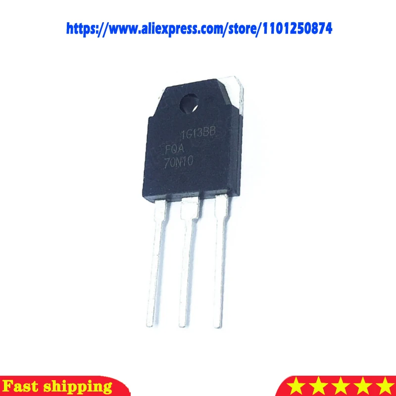 

1PCS FQA70N10 FQA 70N10 SSH70N10A TO-247 original In Stock