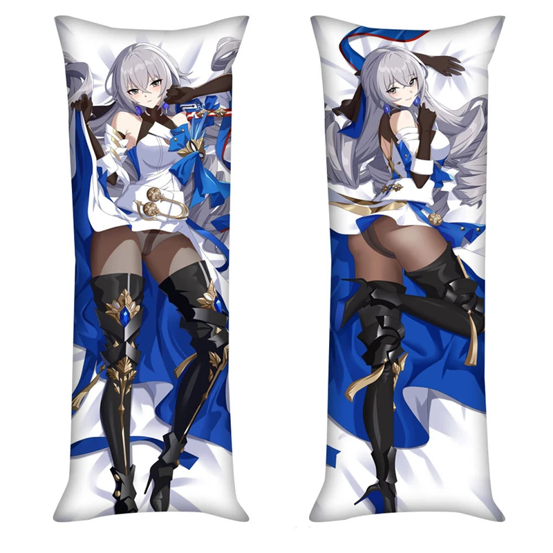 Anime Game Honkai: Star Rail Bronya Rand Cosplay Dakimakura Pillow Case Hugging Body Prop