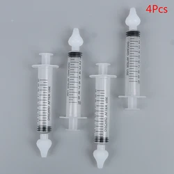 4PC 10ML Professional Syringe Nasal Irrigator With Syringes For Baby Infant Safe Nasal Cleaner For Newborns Infants Nose Cleaner