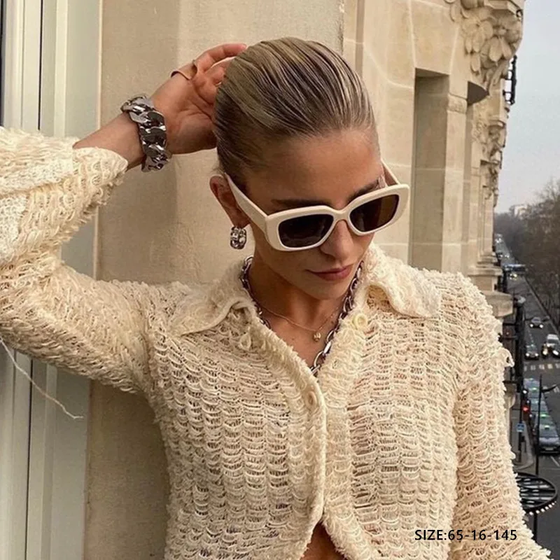 2023 Fashion Summer Sunglasses Women's Luxury Brand Vintage Square