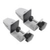 2pcs Office Desk Partition Clip  Adjustable Screen Fixed Clip Glass Clamp Desktop Bulkhead Furniture Fixture Clamps Hardware 6