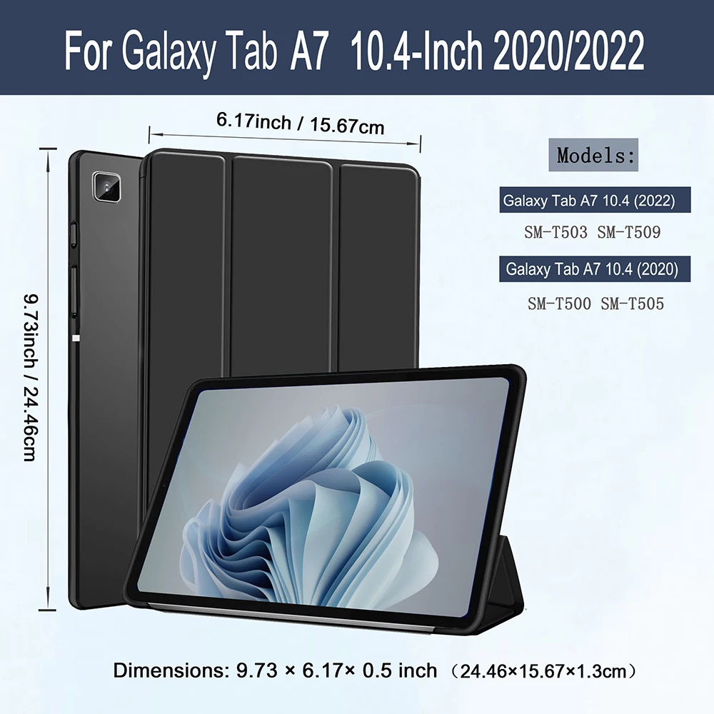 Premium PU Leather Magnetic Tablet Cover