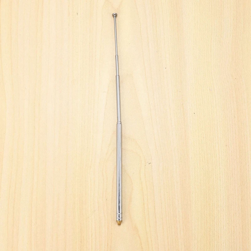 6X RC Model Car 5 Silver 5 Section 3 Mm External Threaded Expansion Antenna