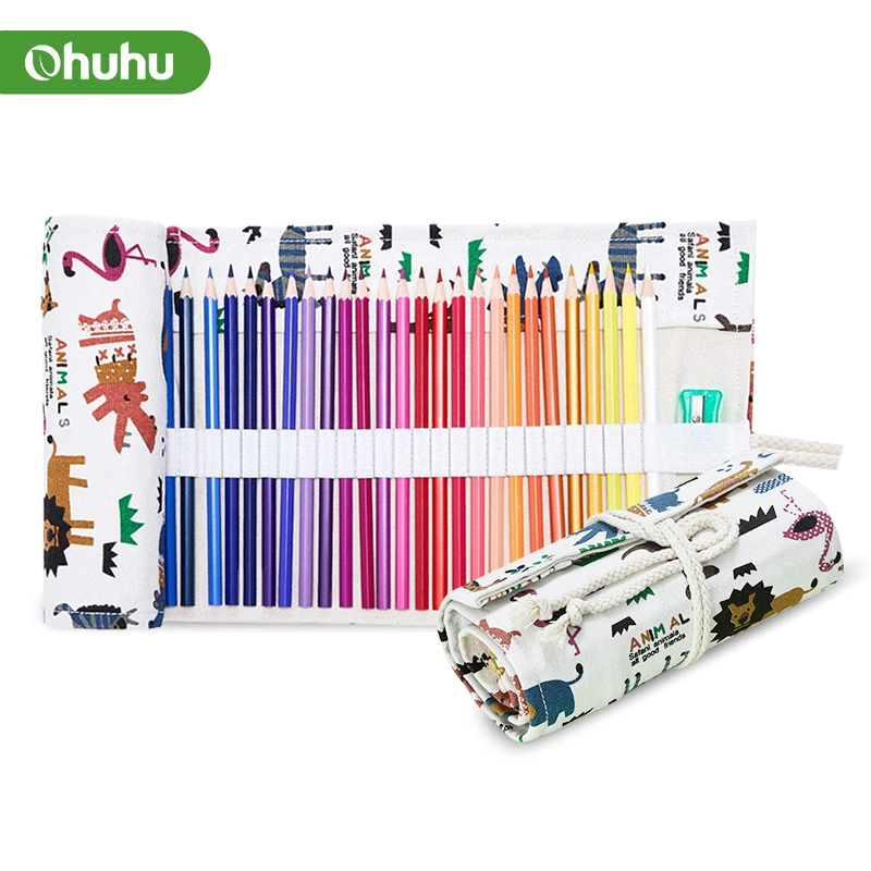Ohuhu Colored Pencil Professional Oil Color Pencil Set Soft Wood Watercolor Crayon Drawing Pencils oil pastels color pencils School Kid Art Supplies