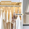 1PC 360°Rotating Multi-Functional Bra Hanger For Closet With Hook For Camisole Hat Belt Bag Saving Space Vest Storage Rack 5