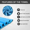 Sports Towel Quick Dry Swimming Towels for Swim, Pool, Water Sports, Beach/Travel Towel in XS,S,M,L,XL,XXL, Camping Gear 5