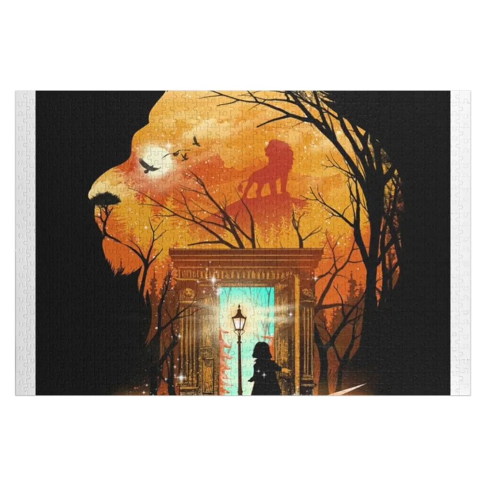 

Aslan The Lions Jigsaw Puzzle Custom Gifts Adult Wooden Puzzle