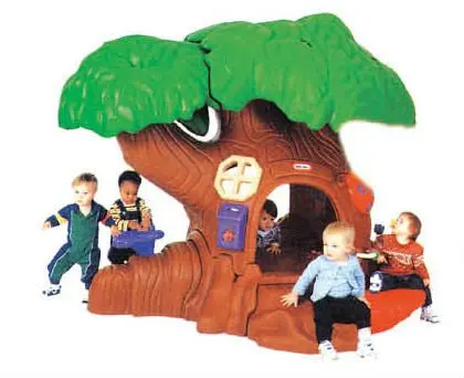Magic Tree For Children Playing The Game Of Hide Children'S Play House