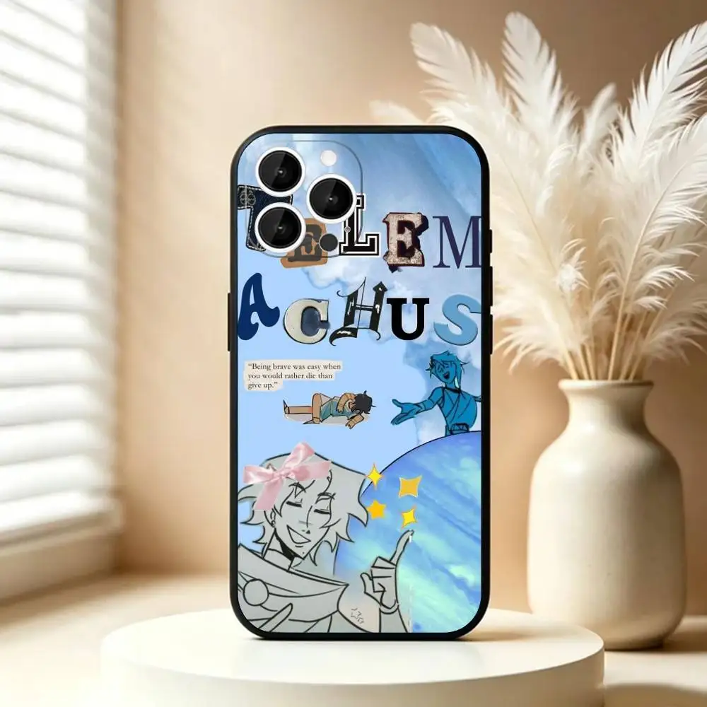 Epic Aesthetic Black Silicone Phone Case - Soft Protective Cover