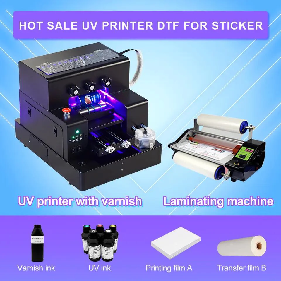 A4 UV with varnish printer DTF free software for printing Bottle pen phone case a4 uv flatbed printer _ - AliExpress Mobile