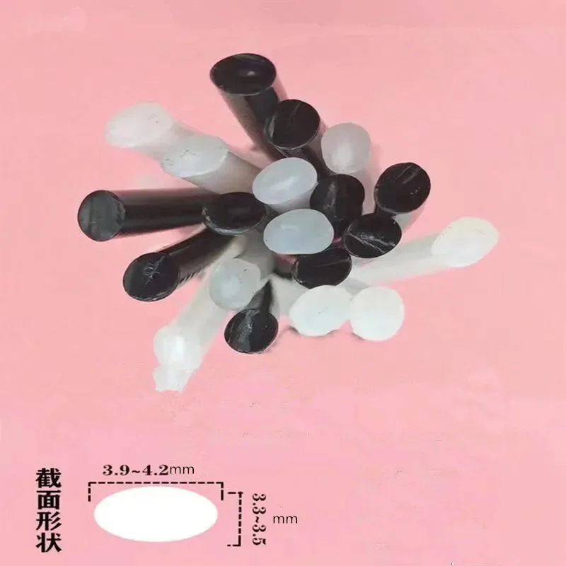 Plastic Welding Wire HDPE black single strand PE electrode polyethylene plate hot melt welding plastic welding gun special round white wire
