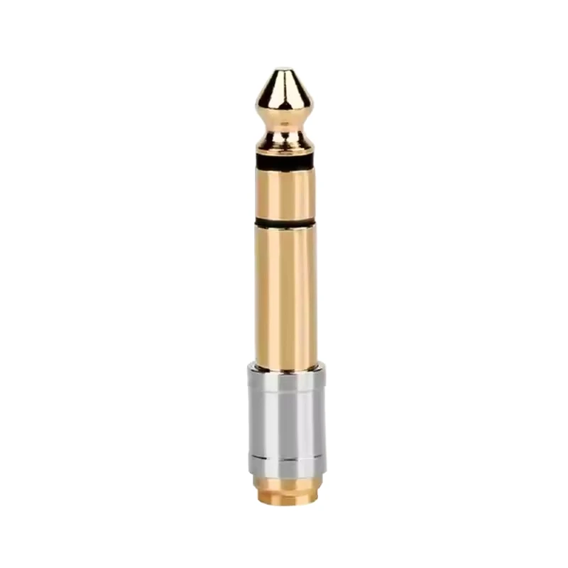 Premium Gold-Plated Audio Adapter - Male to Female Headphone & Microphone Converter Plug