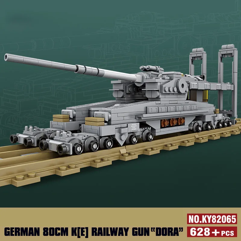 World War Germany Military Vehicle Dora 800mm Schwerer Gustav