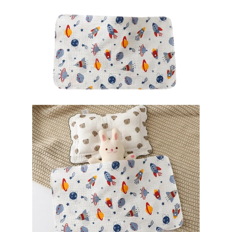 

Универсальное хлопково-марлевое полотенце для отрыжки, подходящее для путешествий с ребенком