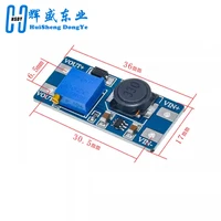 1-10PCS MT3608 Boost Module DC-DC Step Up Converter Booster Power Supply Module Board 2A Max 2V-24V To 5/9/12/28V for Arduino - Image 2