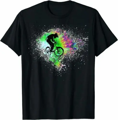 T-Shirt Da Discesa Tinta Unita Mountain Life Mtb Trail Lover Single Track