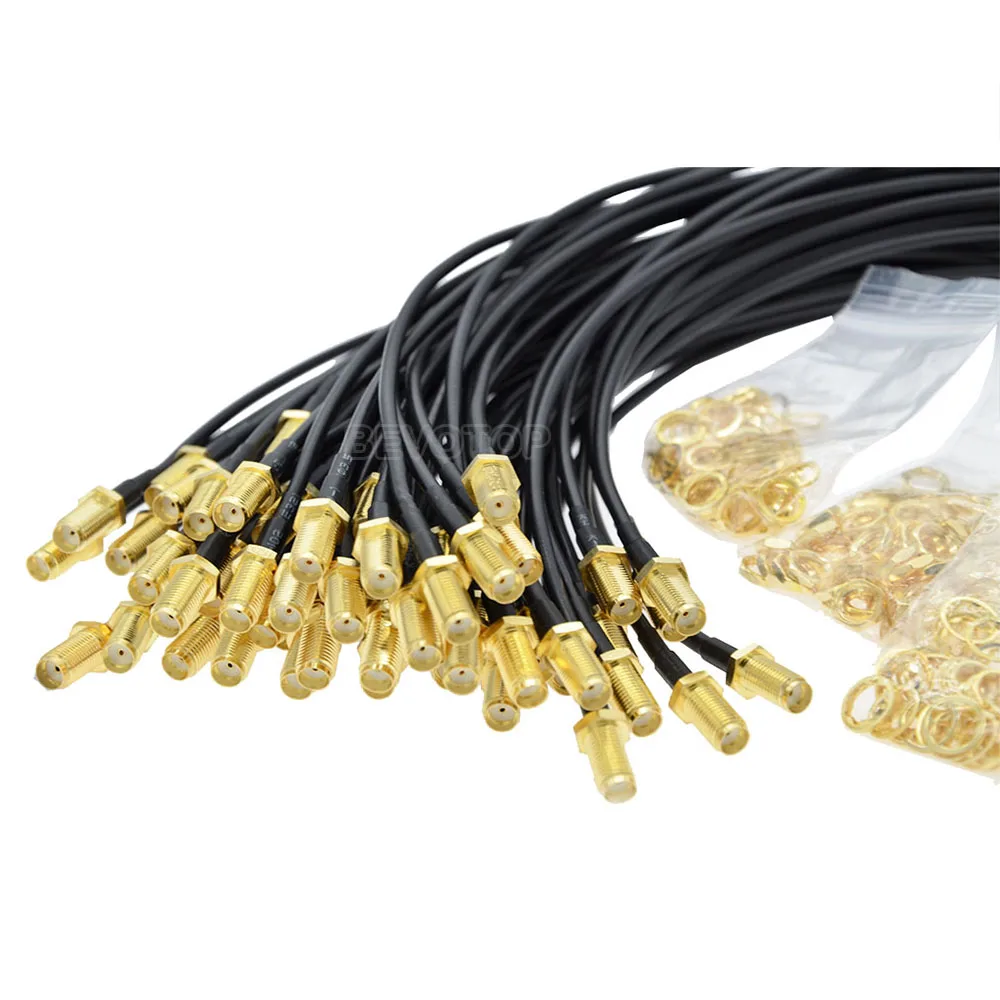 2PCS Connettore Fakra B RG316 Female Plug Car Radio Fakra B Bianco Crimp Connettore per cavo