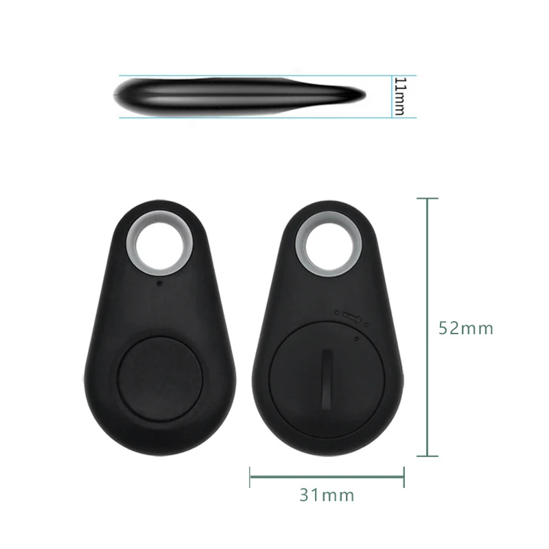 Pet Smart GPS Tracker Mini Anti-Lost Waterproof Bluetooth Locator Tracer For Pet Dog Cat Kids Car Wallet Key Collar Accessories