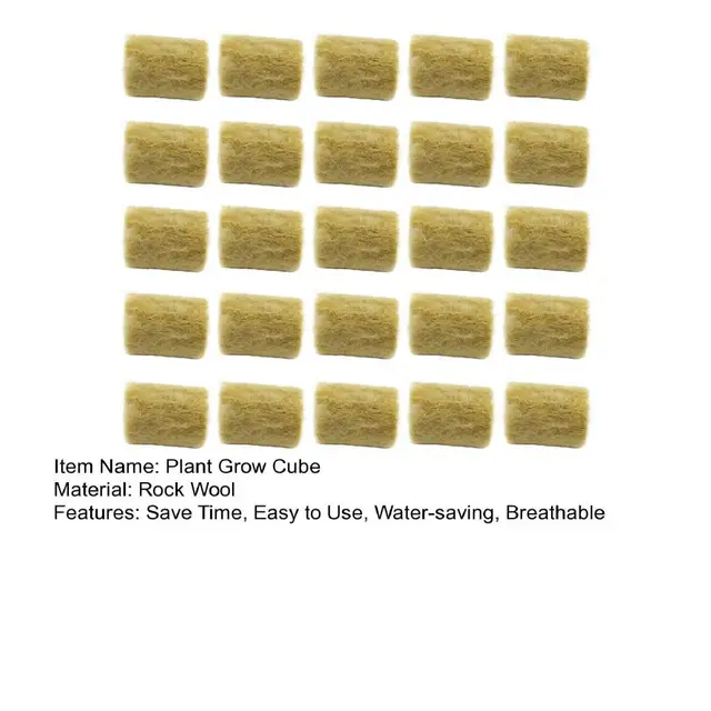 50 Darabos Növény Termeszt Kocka Lélegző Víz Abszorpciós Mezőgazdasági Szivacs Segítetlen Ültetés Hidroponikus Indító Kert Szerszám - Image 5