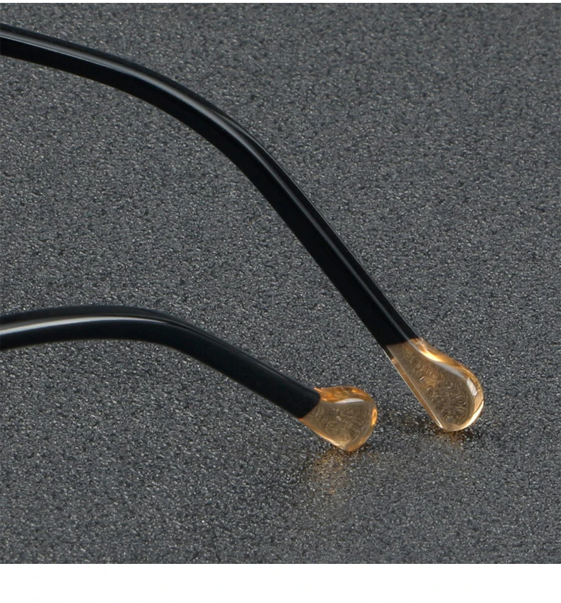 Xbora Herren runde Acetat Brillen gestelle, Retro-Optik, stilvolle klassische, Luxus mode Damen Brillen 98206 – Detail 12