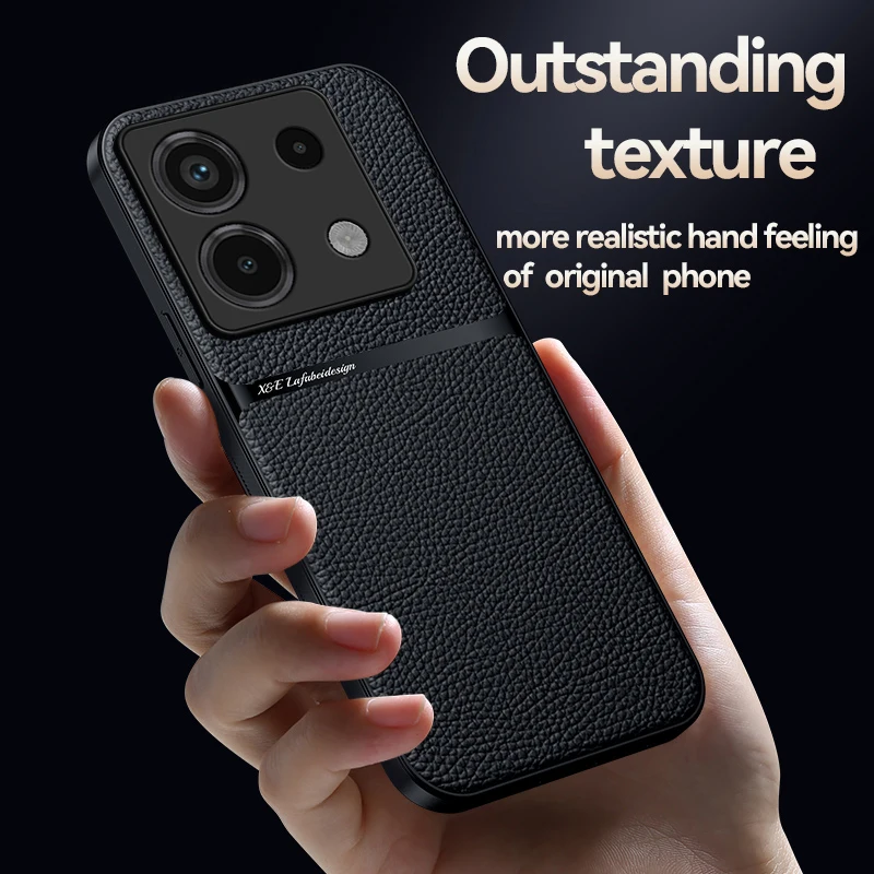 Ultra Thin Leather Magnetic Matte Phone Case – Premium Protection Cover