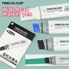 Finecolour 20mm Wide Markers Alcohol Line Sketching Markers Pen Drawing Art Marker For Large Area Painting Art Supplies 1Pcs 3