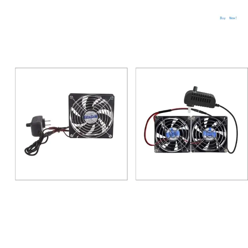 

120mm 2000RPM Fan Cooling with Controller 12cm 12V Machine Chassis Workstation