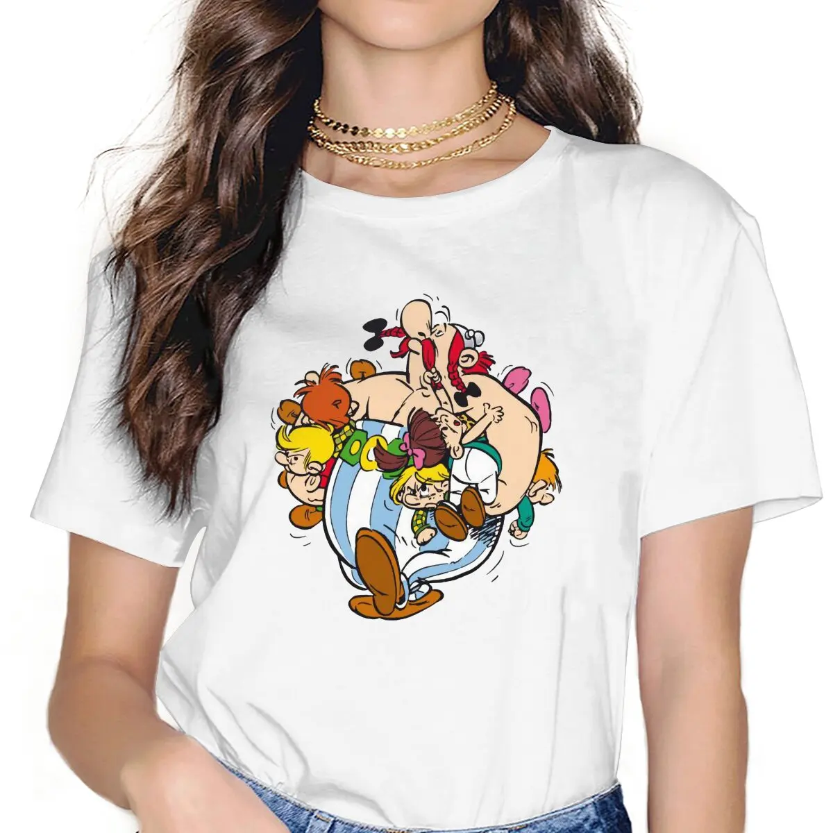 LOGOSHIRT T-Shirt »Asterix Le Gaulois«, mit Asterix- und Zaubertrank-Print für