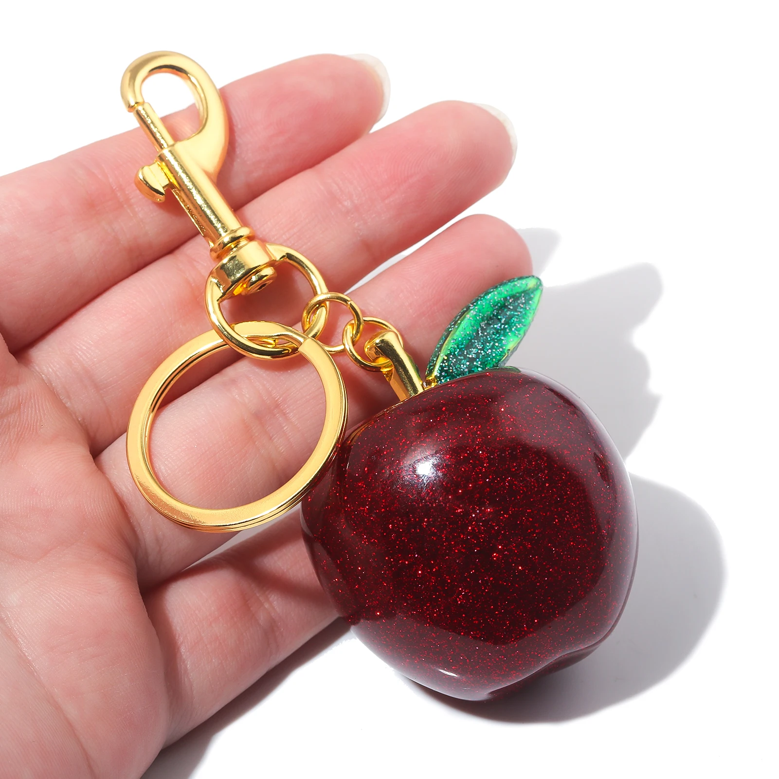 Portachiavi Borsa A Forma Di Fragola E Ciliegia – Mini Borsetta In Pelle Con Cerniera – Accessorio Y2K Chic - 5