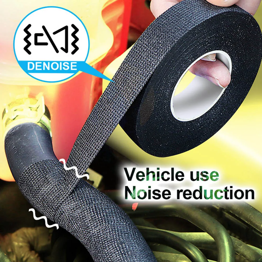 Heatresistant Adhesive Cloth Fabric Tape Insulation For Car Cable