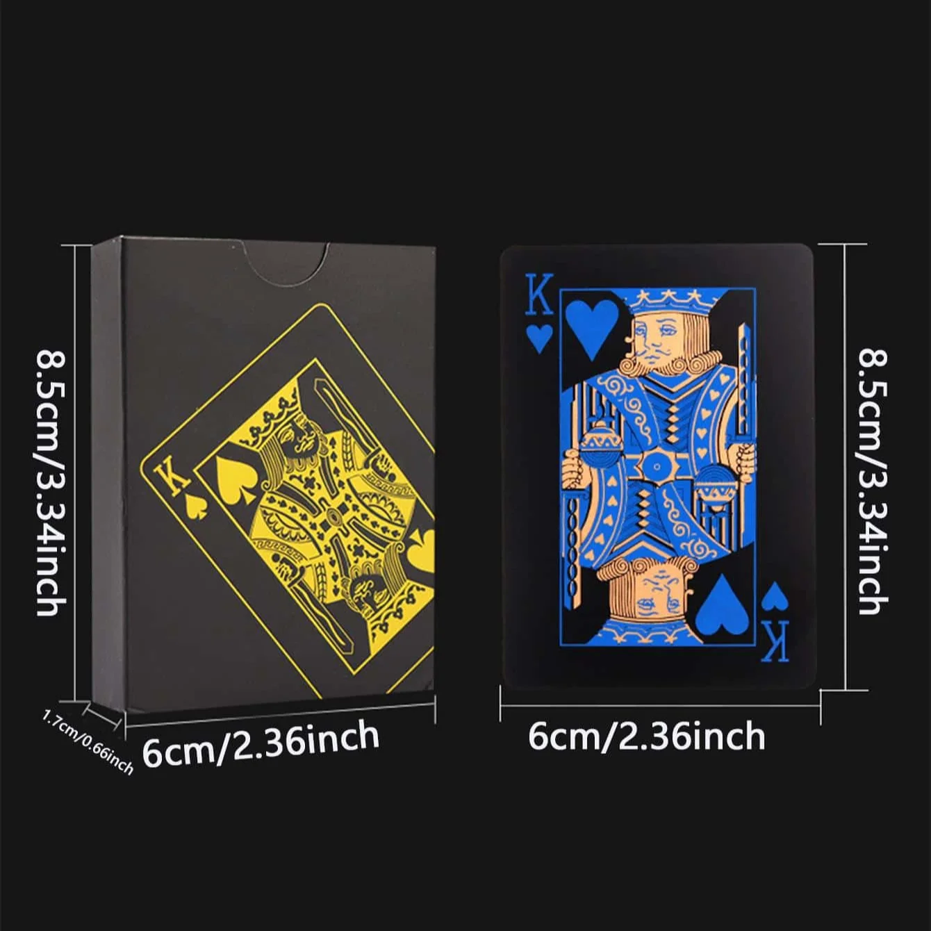 Card waterproof Black Matte Playing black plastic card board game card 54pcs/set playing cards plastic playing cards