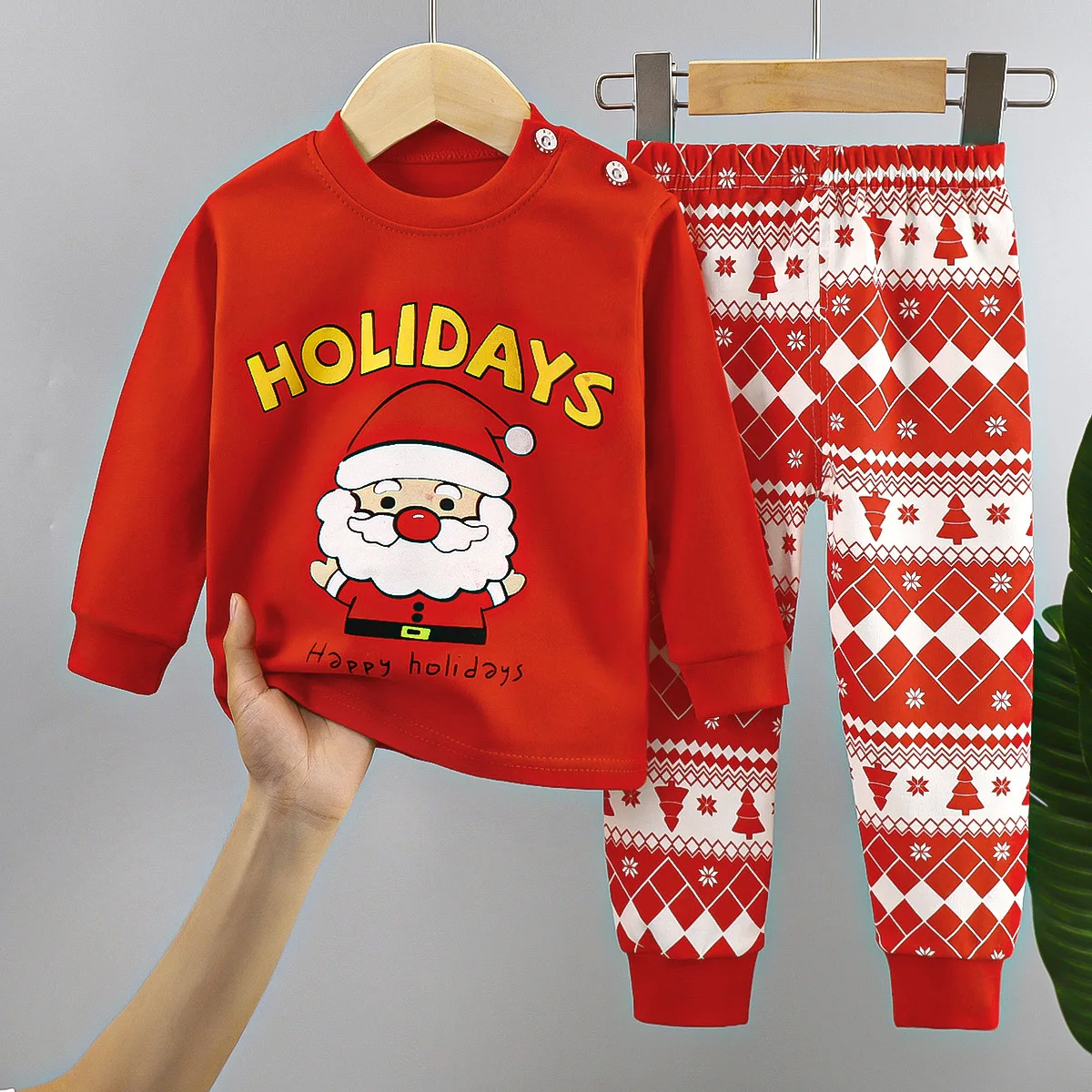 Kids' Christmas Outfit Set 2