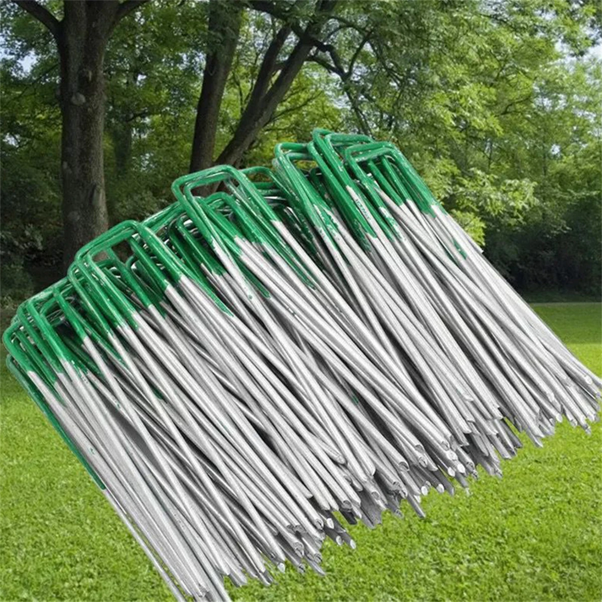 Donker groen druk op nagels amandel, KXAMELIE nagels opplakken, medium acryl nagels, puur mat, valse zwarte amandelnagels, duurzaam, om op te plakken, voor vrouwen en meisjes, dagelijks gebruik