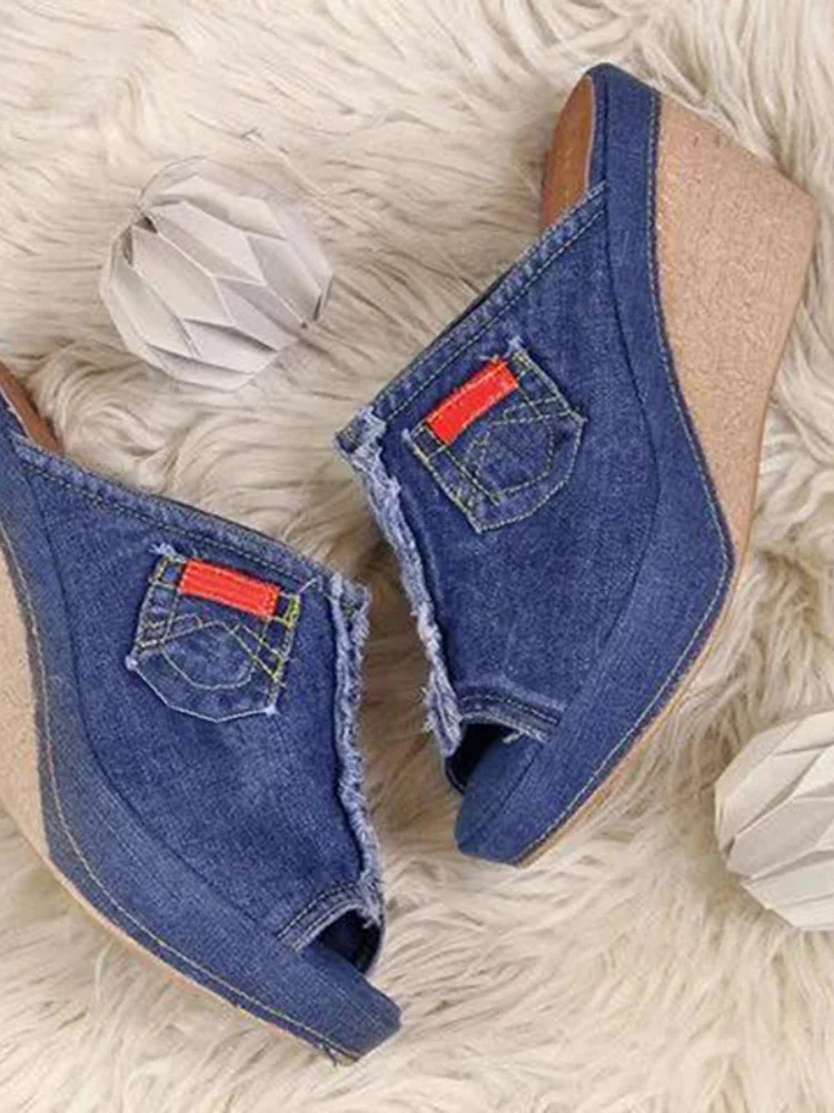 Lady Slope Sandals Women Platform Sandals Summer Female Fish Mouth Platform High Heels Wedge Shoes platform high heels sandals platform sandals women high heels