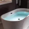 Bathtub Easy clean easy maintenance stain resistant And keep bright and clean as new for long lasting durability comfort 5