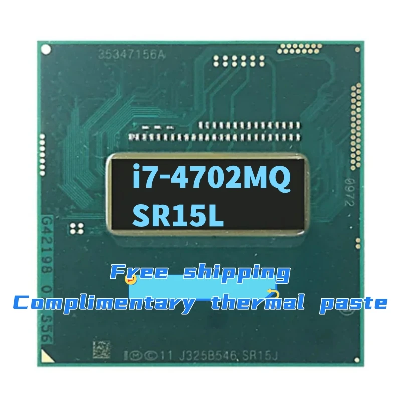 

I7 4702MQ SR15J CPU I7-4702MQ oem процессор 2,2 ГГц-3,2 ГГц L3 = 6M Quad core