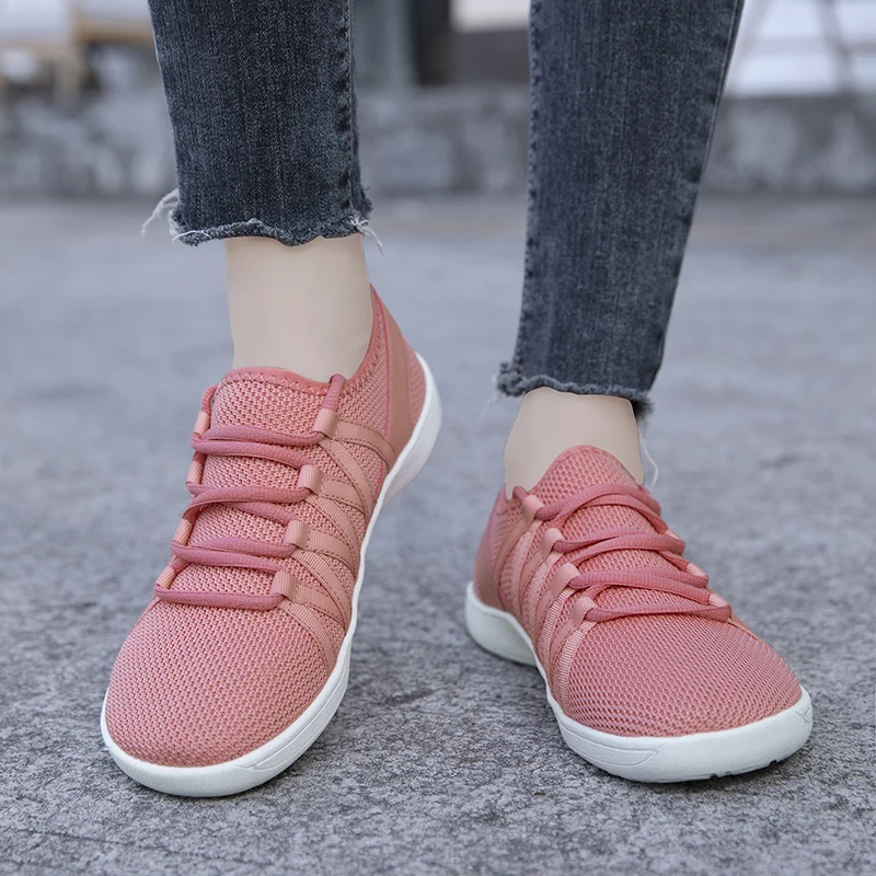 Minimalist Shoes for Men Women Wide Toe Soft Sole Casual Faux Leather Lightweight Walking Sneakers Indoor Barefoot Fitness Shoe 6