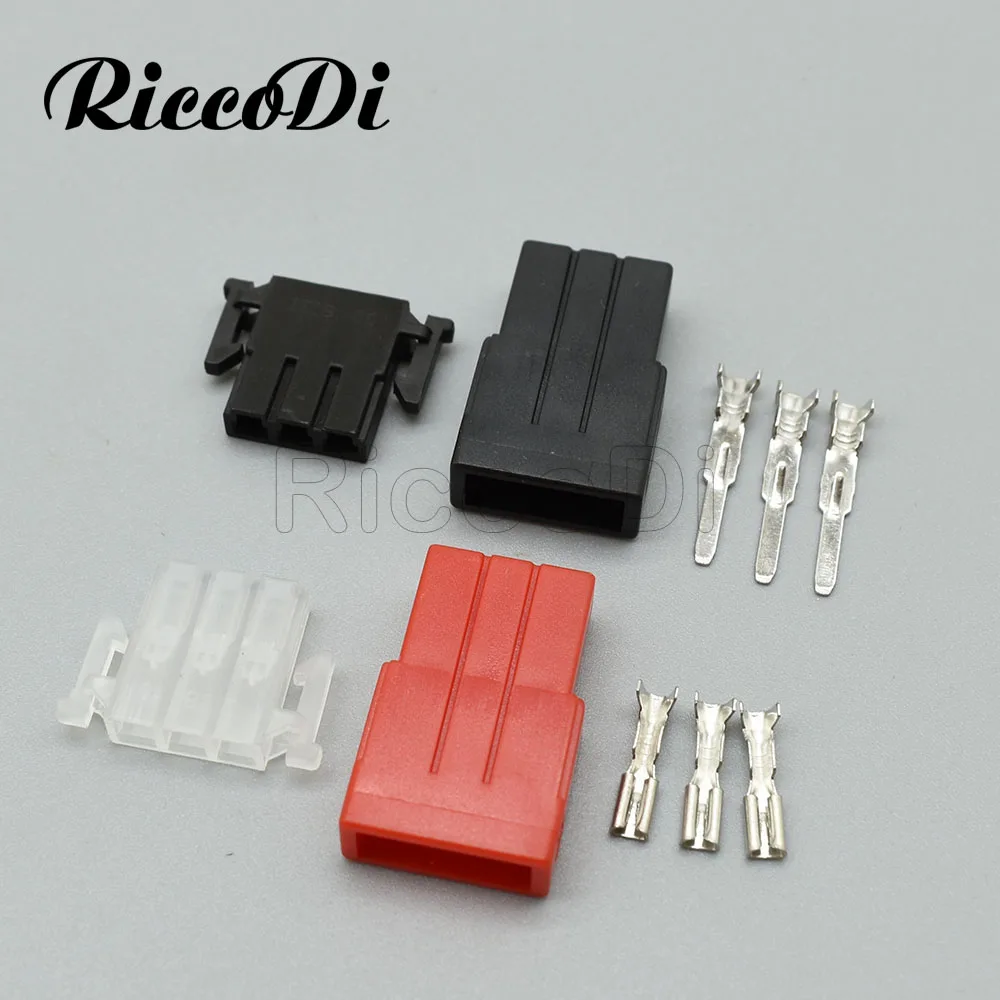 10-100 Sets 3 Pin Ways Auto Electric Headlight Wire Harness Connector Plug 2.0MM Female Male Socket For VW BMW DJ7031-2-11/21