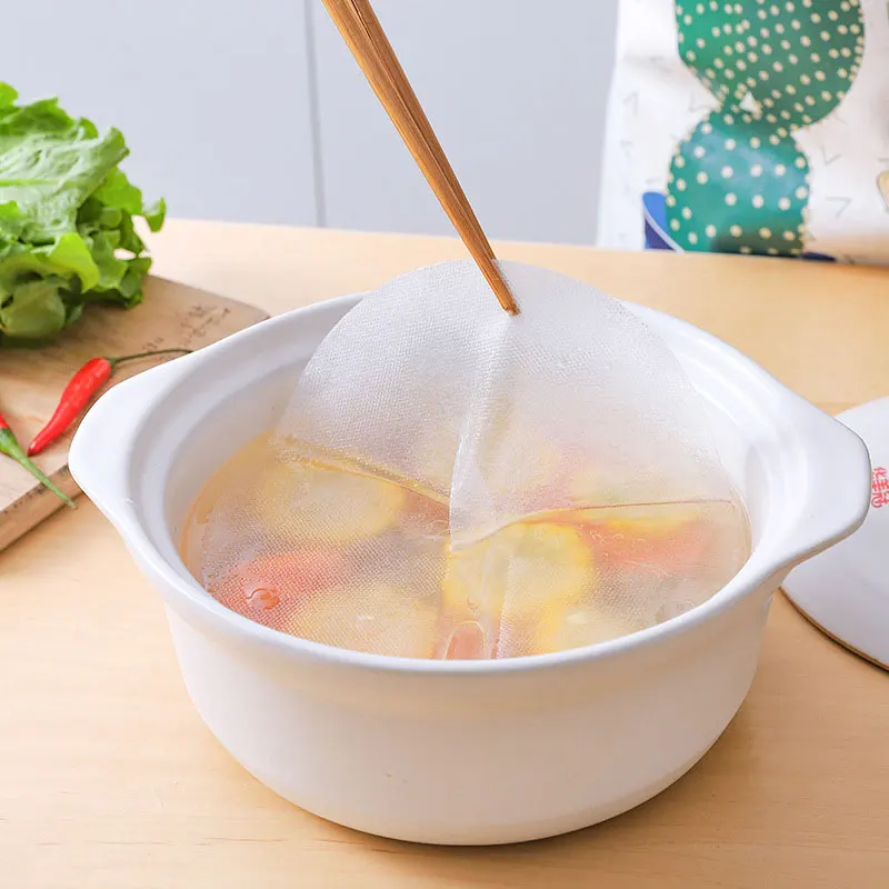 12-60PCS Disposable Soup Oil Absorbing Paper Health Oil Filter Paper Baking Oil-absorbing Kitchen Cooking Accessorie