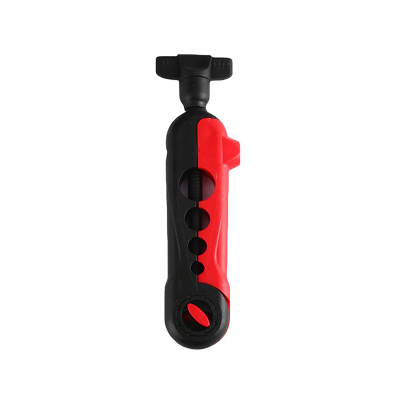 1pc black red
