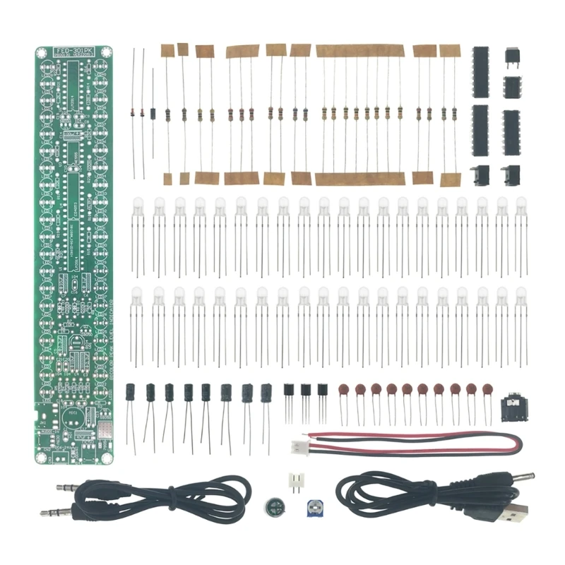 

DIY Soldering LED Sound Spectrum Analyzers Level Compact