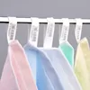 1Pc 20x20cm Small Solid Color Cotton Soft Absorbent Home Bathroom Children Kids Baby Square Face Towel 3