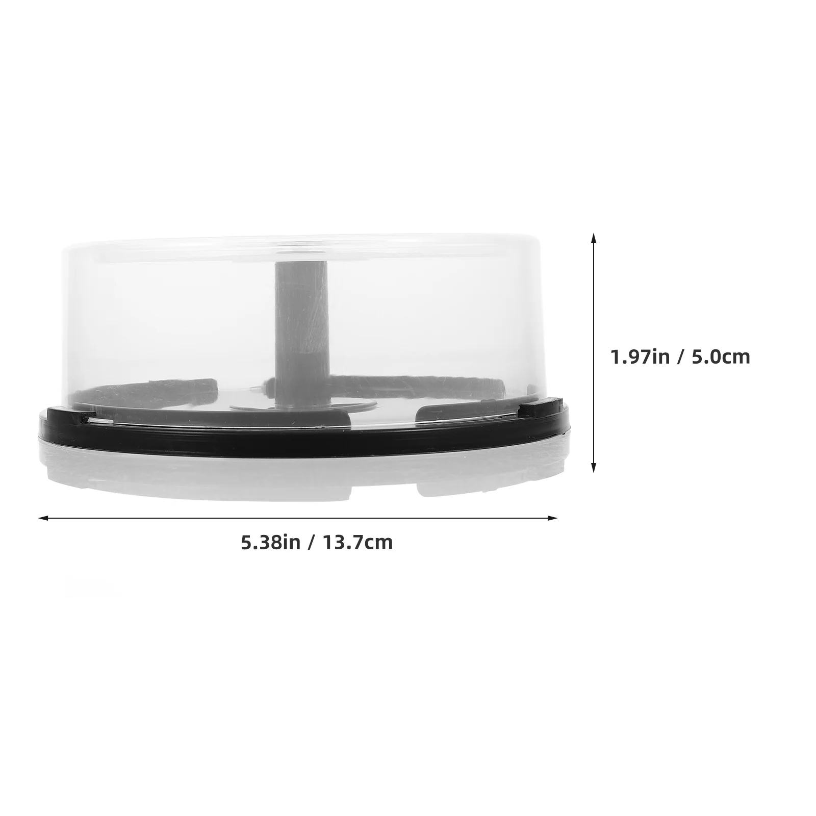 CD Storage Bin Case Clear Dvd Containers Portable Holder Rack Decorative Empty Bucket Plastic Jewel Sleeves