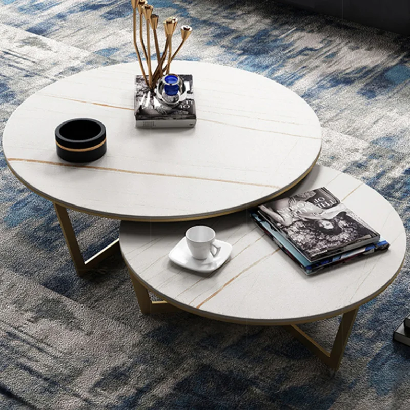 Tavolino Rotondo Nordico Spogliatoio Console Kotatsu Marmo Ferro Tavolo Corridoio Bagno Mesa De Centro De Sala Mobili Yyy35Xp