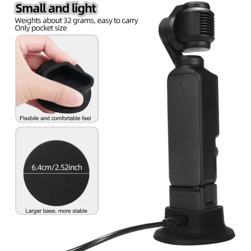 DJI Pocket 3 Gimbal Camera Protective Accessories Desktop Base