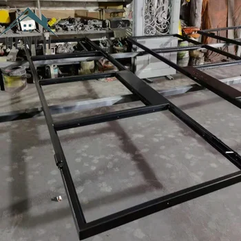 성 및 별장 입구 문 울타리 및 창문 명성 인테리어 외부 강철 유리 금속 재료, 중국 판매