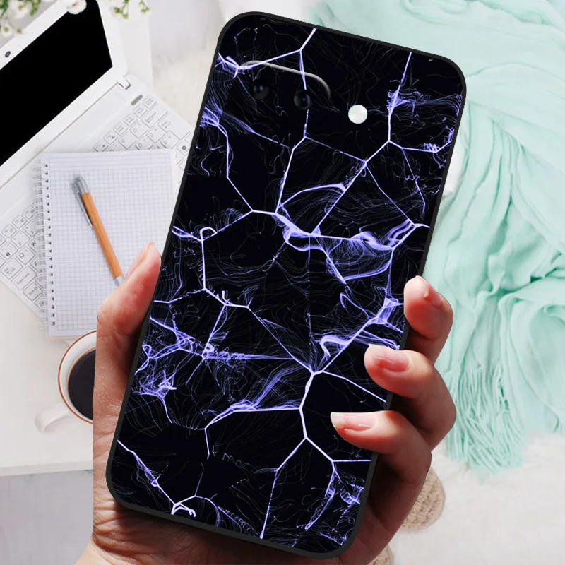 Cartoon Silicone Back Cover Phone Case - Soft Bumper Coque