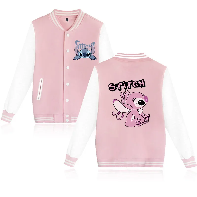 thumbnail image 1 of Sudadera con capucha de Disney para hombre y mujer, chaqueta de béisbol de los años 90, Y2k, sudadera para niño y niña, chaquetas Harajuku, ropa de calle, abrigos universitarios, 1 of 5