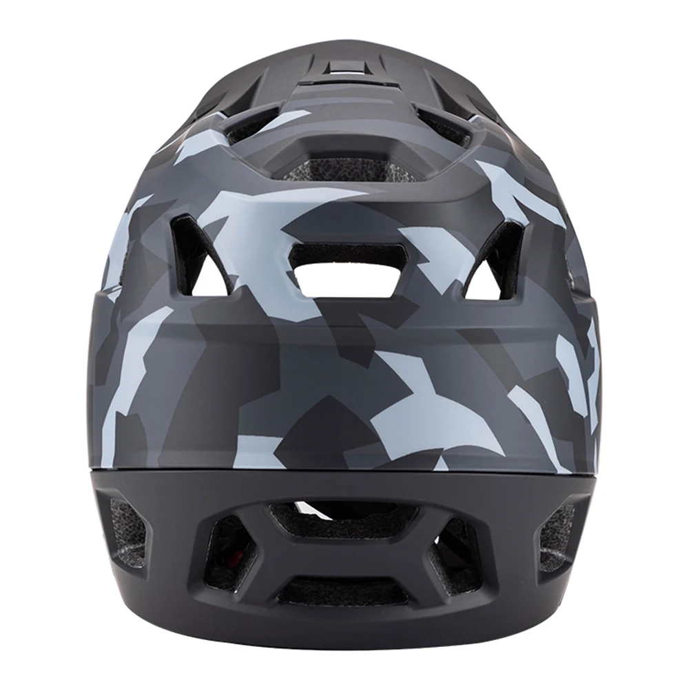 Integraler Mountainbike-Helm für Erwachsene, Racing-Downhill-MTB-Helm für Herren/Damen, Mountainbike-Helm mit Visier über 31 Belüftungsöffnungen – Detail 17