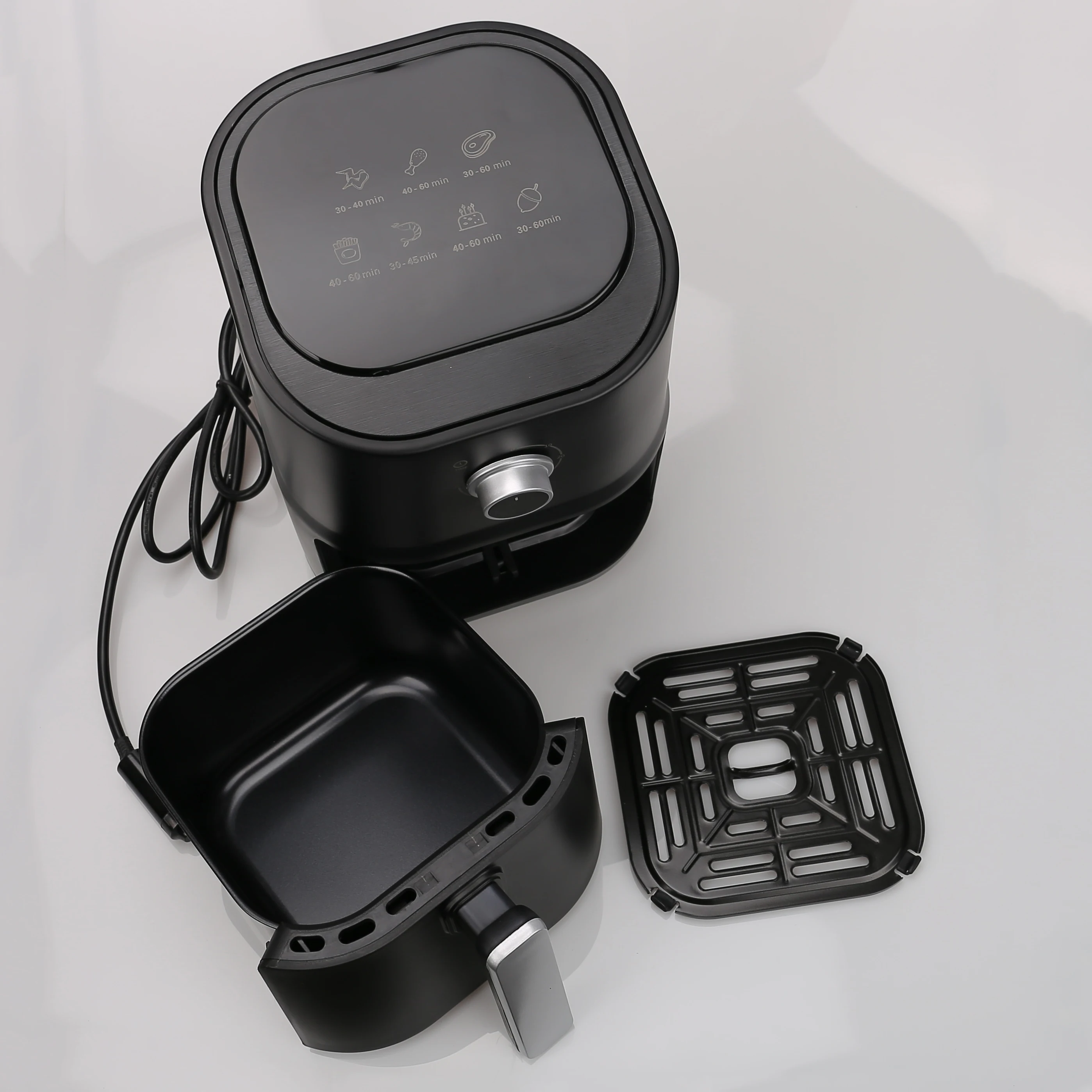 24V 200W 2.5L Camping Travel Oil Free Electric Air Fryer